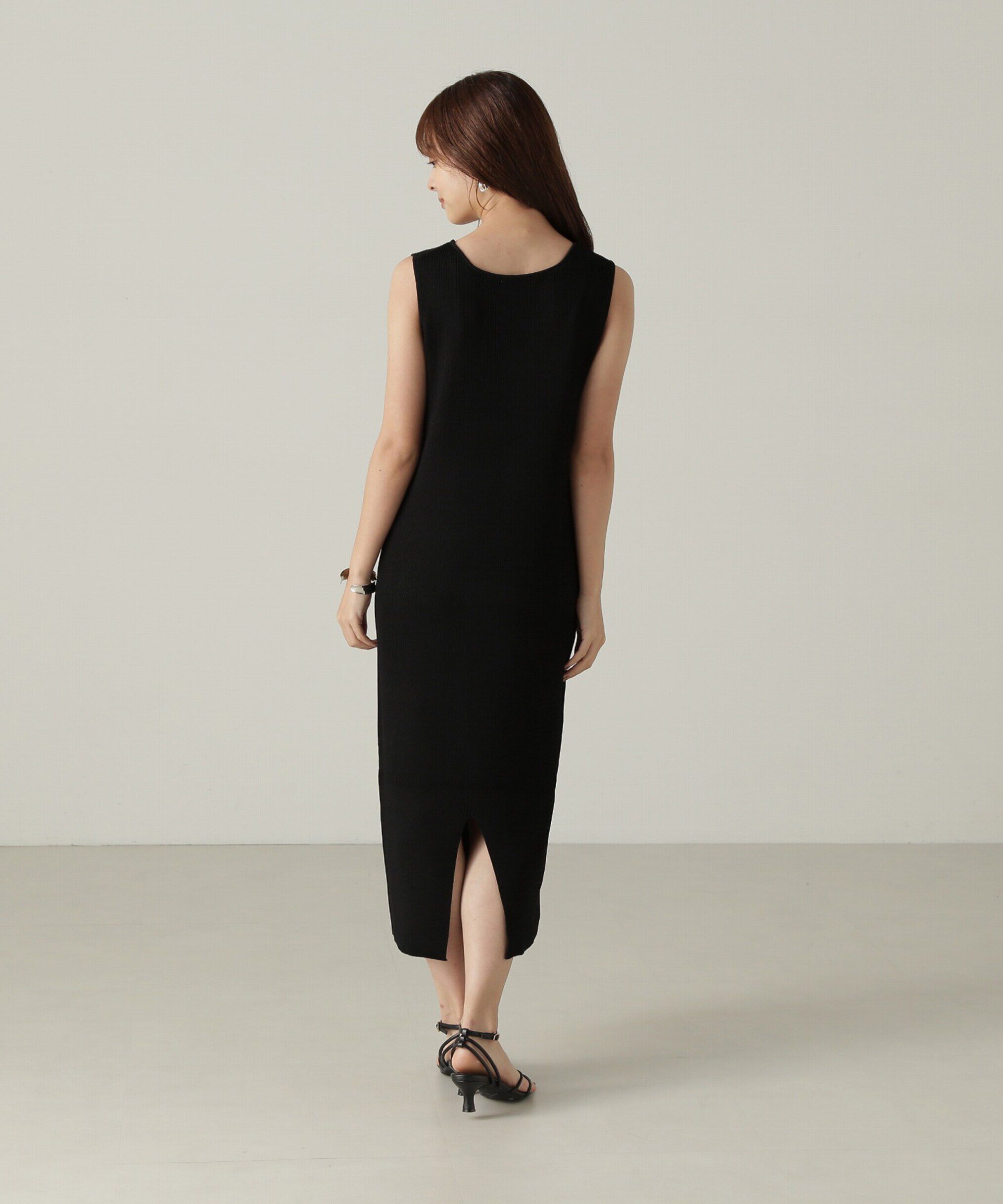 PROPORTION BODY DRESSING「リブカーデ付ニットナローワンピース」|ワンピース|
