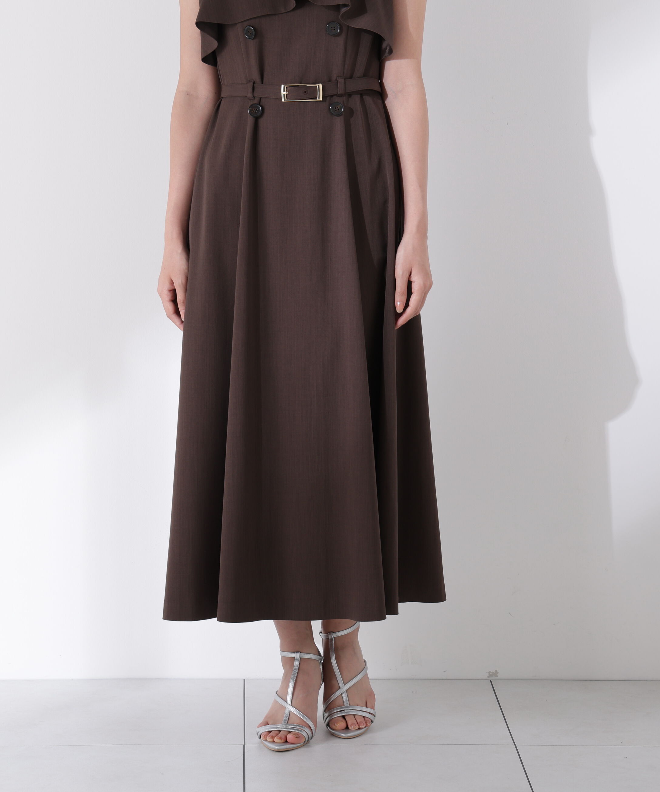 PROPORTION BODY DRESSING「ニットドッキングレイヤード風ワンピース」|ワンピース|