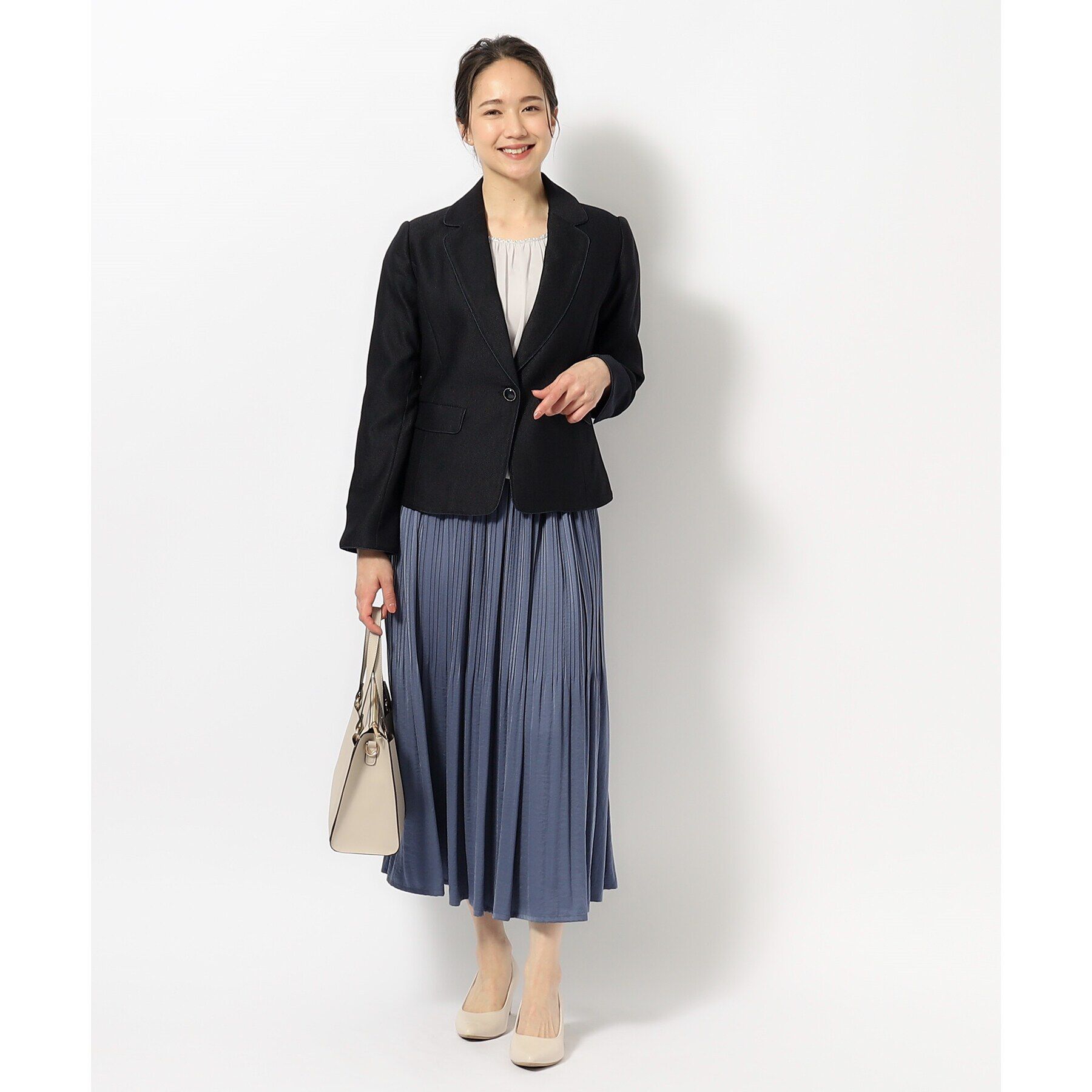 SHOO･LA･RUE「【洗える】ビジュー付きブラウス」|シャツ・ブラウス|