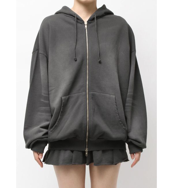 EMODA「シェービングオーバージップフーディ」|パーカー|