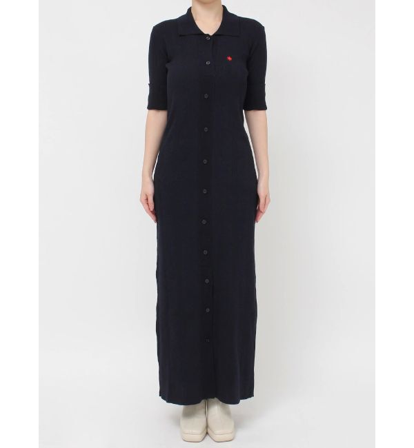 LAGUNAMOON「【POLO BCSコラボ】シャツカラーニットワンピース」|ワンピース|