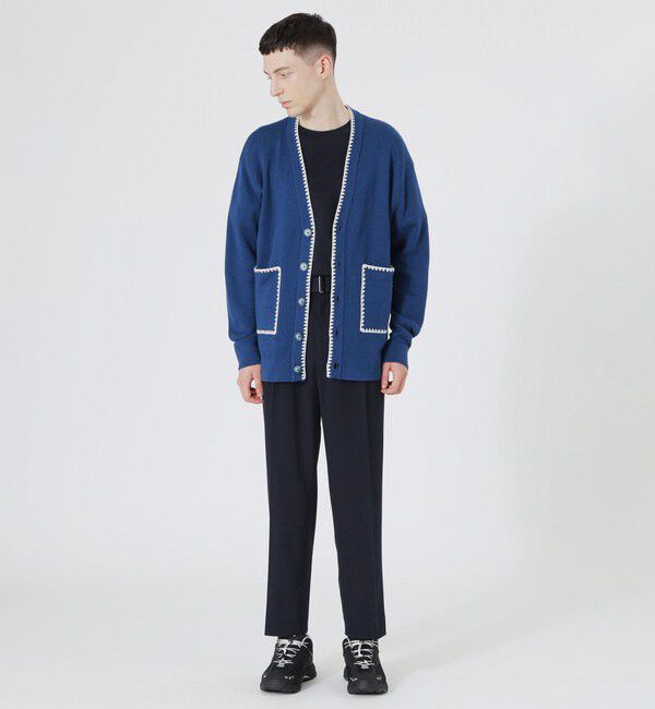  「【UNISEX】エンブロイダリーカーディガン」|ニット・セーター|