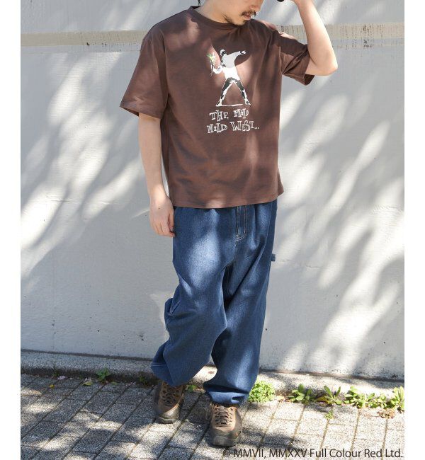 VENCE share style「【接触冷感】Banksy バンクシー  Love is in the Air プリントT」|Tシャツ・カットソー|