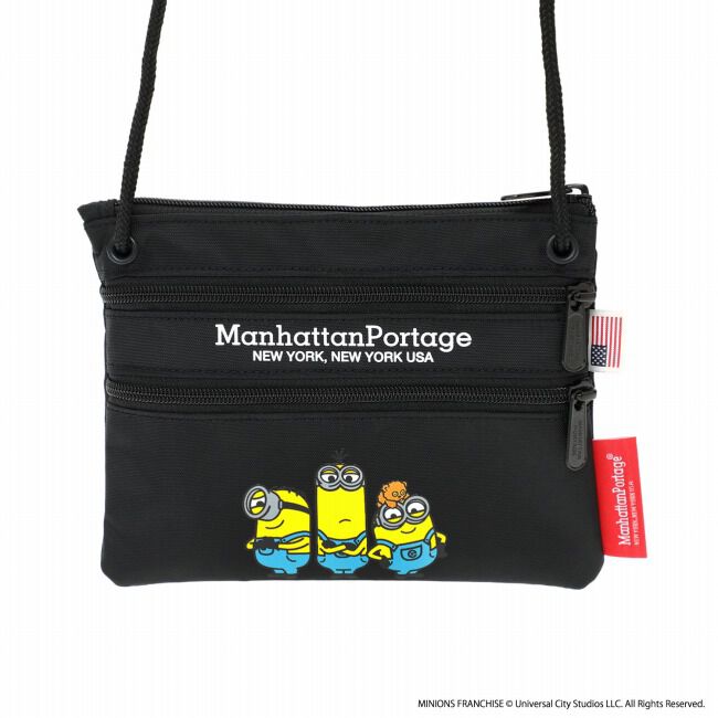 Manhattan Portage「Triple Zipper Pouch / MINIONS」|ショルダー・メッセンジャー|