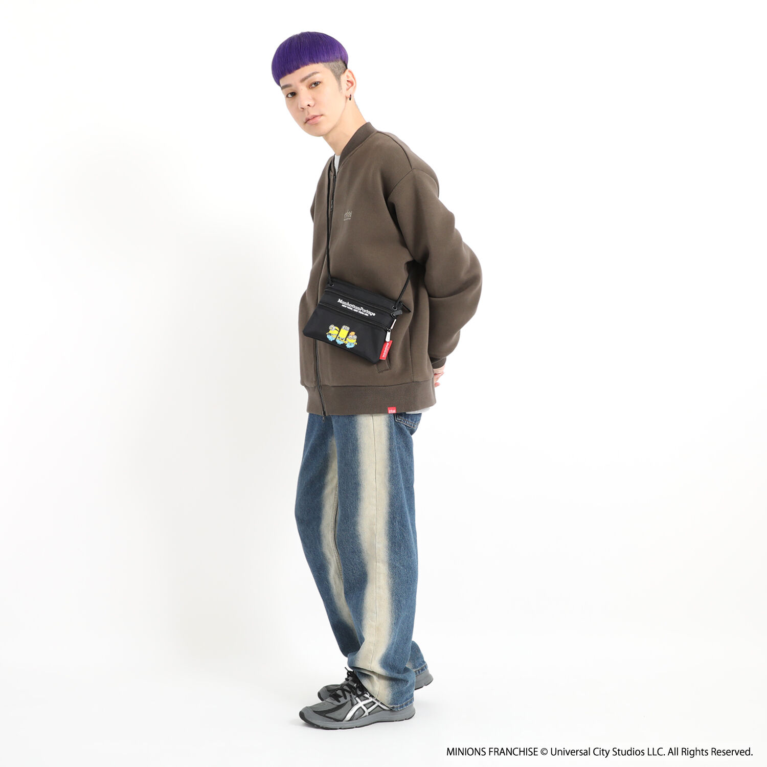 Manhattan Portage「Triple Zipper Pouch / MINIONS」|ショルダー・メッセンジャー|