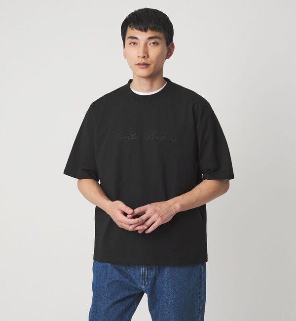 UNITED ARROWS green label relaxing「＜Brooks Brothers＞エンブレム Tシャツ」|Tシャツ・カットソー|BLACK