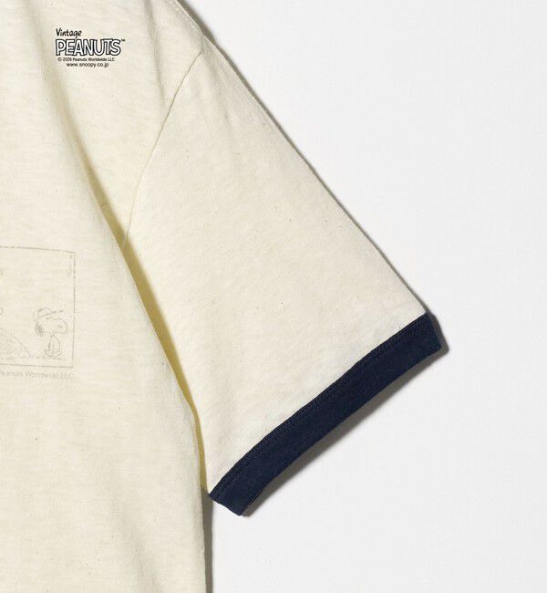 BEAUTY&YOUTH UNITED ARROWS「＜ST.JHONES 3RD CLUB＞PEANUTS リンガーTシャツ」|Tシャツ・カットソー|
