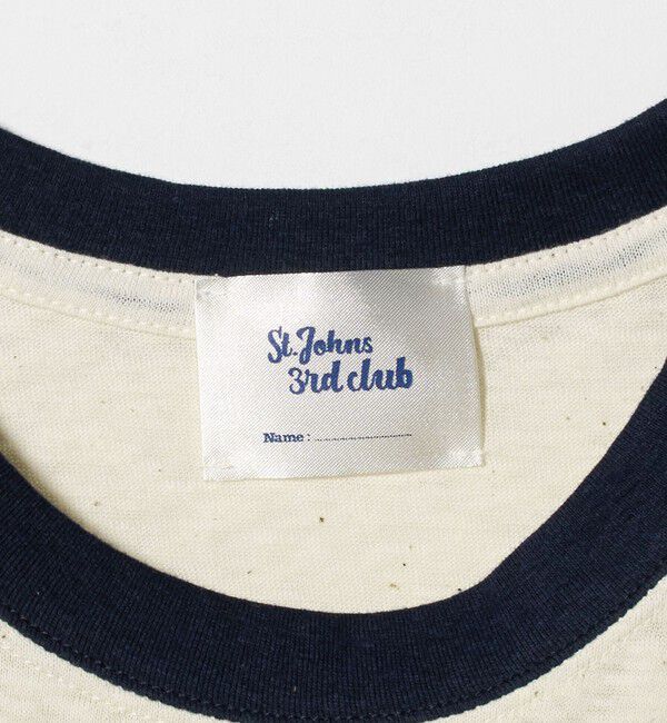 BEAUTY&YOUTH UNITED ARROWS「＜ST.JHONES 3RD CLUB＞PEANUTS リンガーTシャツ」|Tシャツ・カットソー|