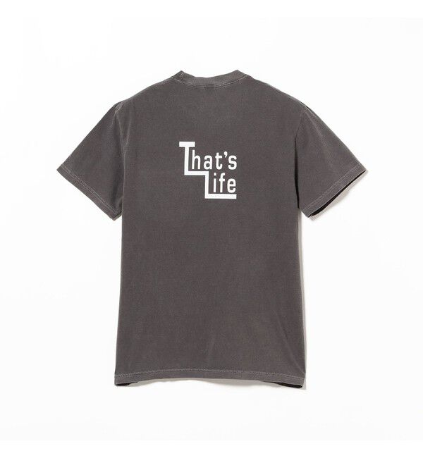 BEAMS PLUS「【別注】THE DAY ON THE BEACH / Garment Dye Pocket T-Shirt」|Tシャツ・カットソー|