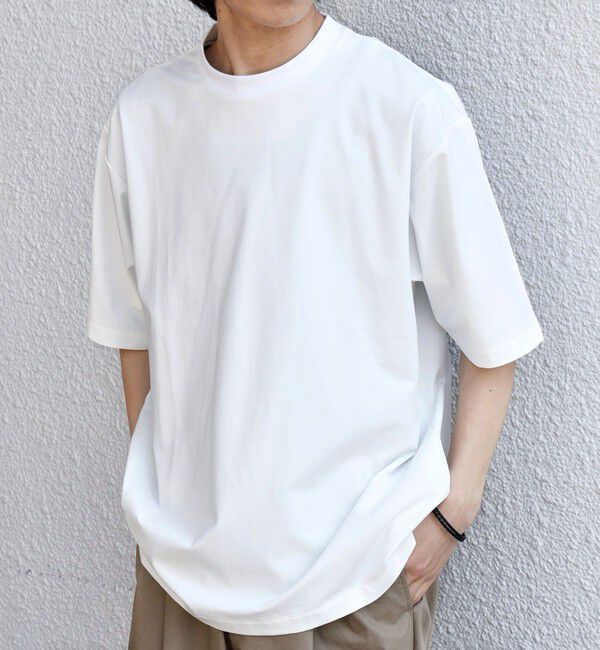 SHIPS any「SHIPS any:〈遮熱〉SOLAMENT(R) クルーネック リラックス Tシャツ◇」|Tシャツ・カットソー|
