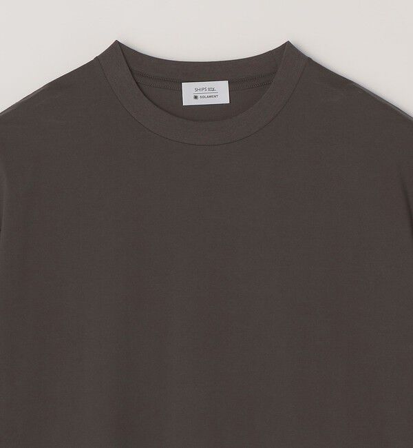 SHIPS any「SHIPS any:〈遮熱〉SOLAMENT(R) クルーネック リラックス Tシャツ◇」|Tシャツ・カットソー|