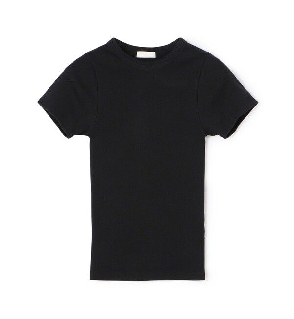 Ballsey「スーピマテレコ コンパクトTシャツ」|Tシャツ・カットソー|19 ブラック