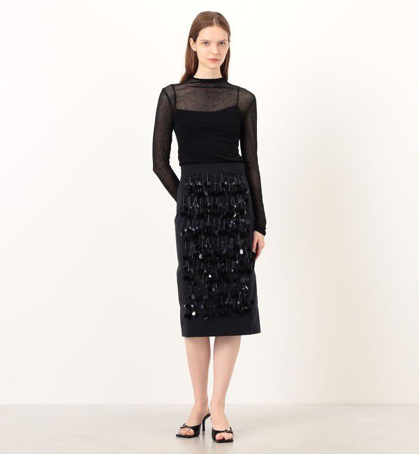 TOMORROWLAND BUYING WEAR「PLAN C SKIRT ナイロン タイトスカート」|スカート|