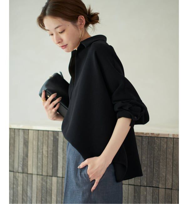 Plage「《追加》GEORGETTE SKIPPER ブラウス」|シャツ・ブラウス|