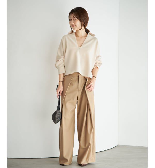 Plage「《追加》GEORGETTE SKIPPER ブラウス」|シャツ・ブラウス|