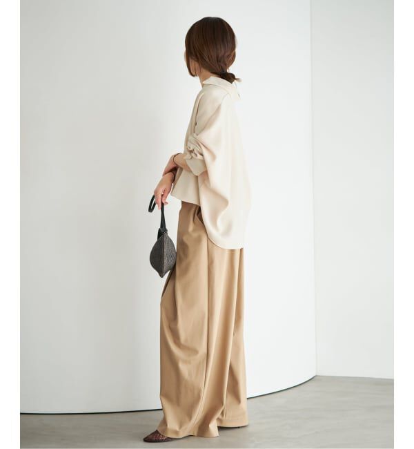 Plage「《追加》GEORGETTE SKIPPER ブラウス」|シャツ・ブラウス|