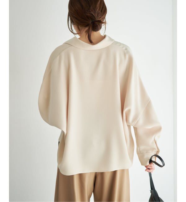 Plage「《追加》GEORGETTE SKIPPER ブラウス」|シャツ・ブラウス|