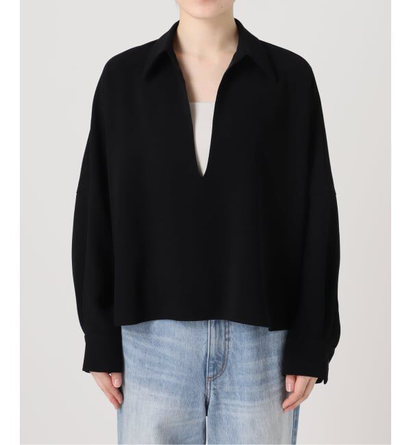 Plage「《追加》GEORGETTE SKIPPER ブラウス」|シャツ・ブラウス|
