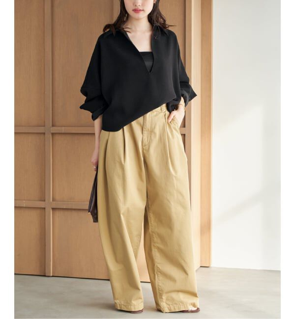 Plage「《追加》GEORGETTE SKIPPER ブラウス」|シャツ・ブラウス|