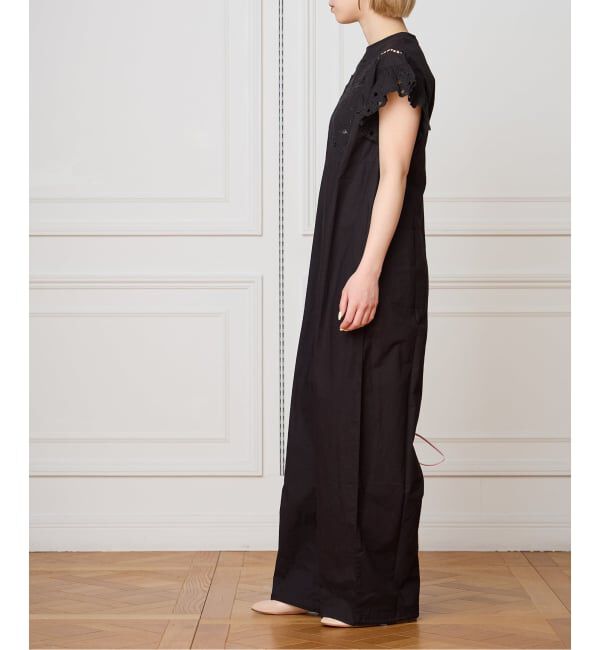 IENA LA BOUCLE「IENA LA BOUCLE カットワークオールインワン」|オールインワン|