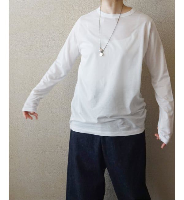 journal standard luxe「スパイラルジャージプルオーバー」|Tシャツ・カットソー|ホワイト