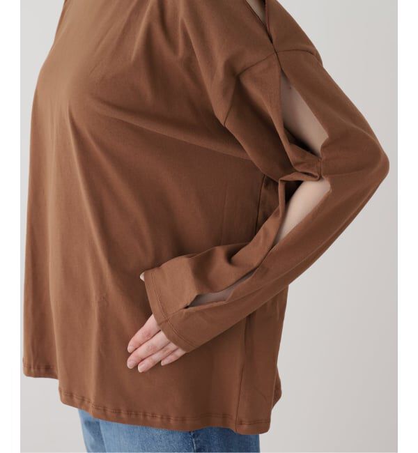 journal standard L'essage「【BASERANGE/ベースレンジ】PIN LONG SLEEVE TEE ロングスリーブTシャツ」|Tシャツ・カットソー|