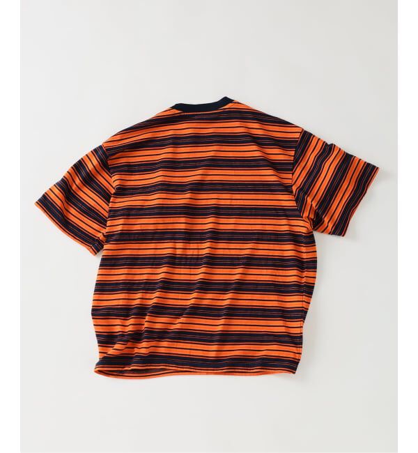 JOURNAL STANDARD relume「米富繊維 / Yonetomi 別注 ガーメントダイ マルチボーダー Tシャツ」|Tシャツ・カットソー|