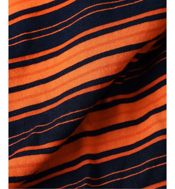 JOURNAL STANDARD relume「米富繊維 / Yonetomi 別注 ガーメントダイ マルチボーダー Tシャツ」|Tシャツ・カットソー|