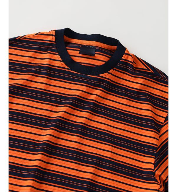 JOURNAL STANDARD relume「米富繊維 / Yonetomi 別注 ガーメントダイ マルチボーダー Tシャツ」|Tシャツ・カットソー|