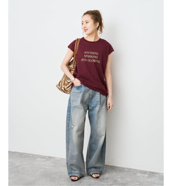 Spick and Span「ロゴフレンチT」|Tシャツ・カットソー|