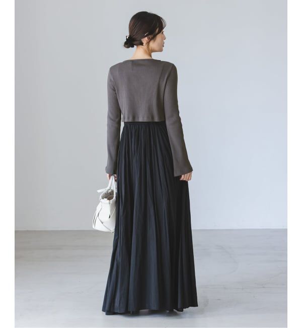 NOBLE「《アンサンブル対応》MAISON CORNICHON Short Cardigan Long sleeve」|カーディガン|