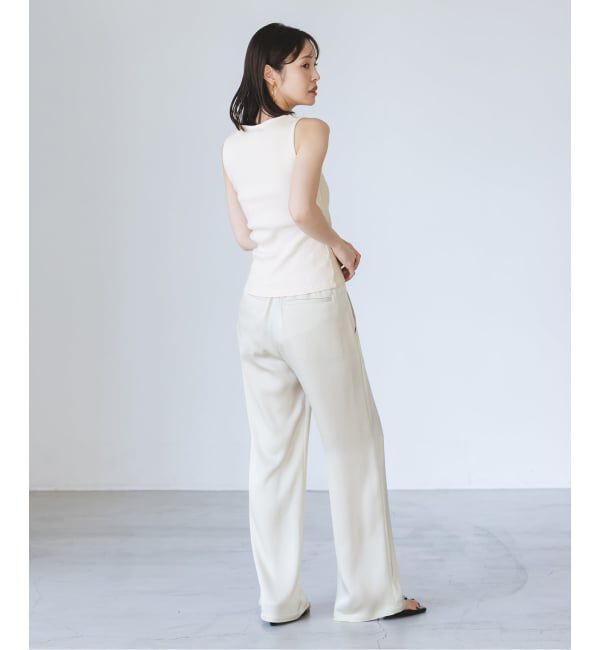 NOBLE「《アンサンブル対応》MAISON CORNICHON/メゾン コルニション Square Tank TOP」|タンクトップ|