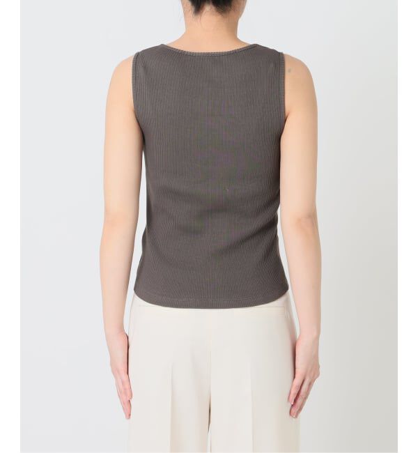 NOBLE「《アンサンブル対応》MAISON CORNICHON/メゾン コルニション Square Tank TOP」|タンクトップ|