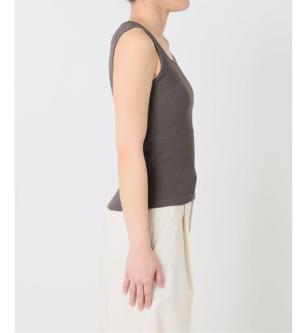 NOBLE「《アンサンブル対応》MAISON CORNICHON/メゾン コルニション Square Tank TOP」|タンクトップ|