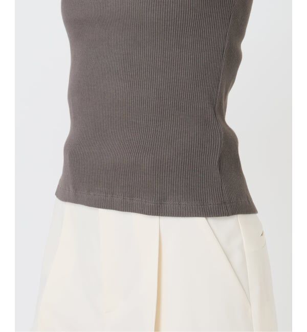NOBLE「《アンサンブル対応》MAISON CORNICHON/メゾン コルニション Square Tank TOP」|タンクトップ|