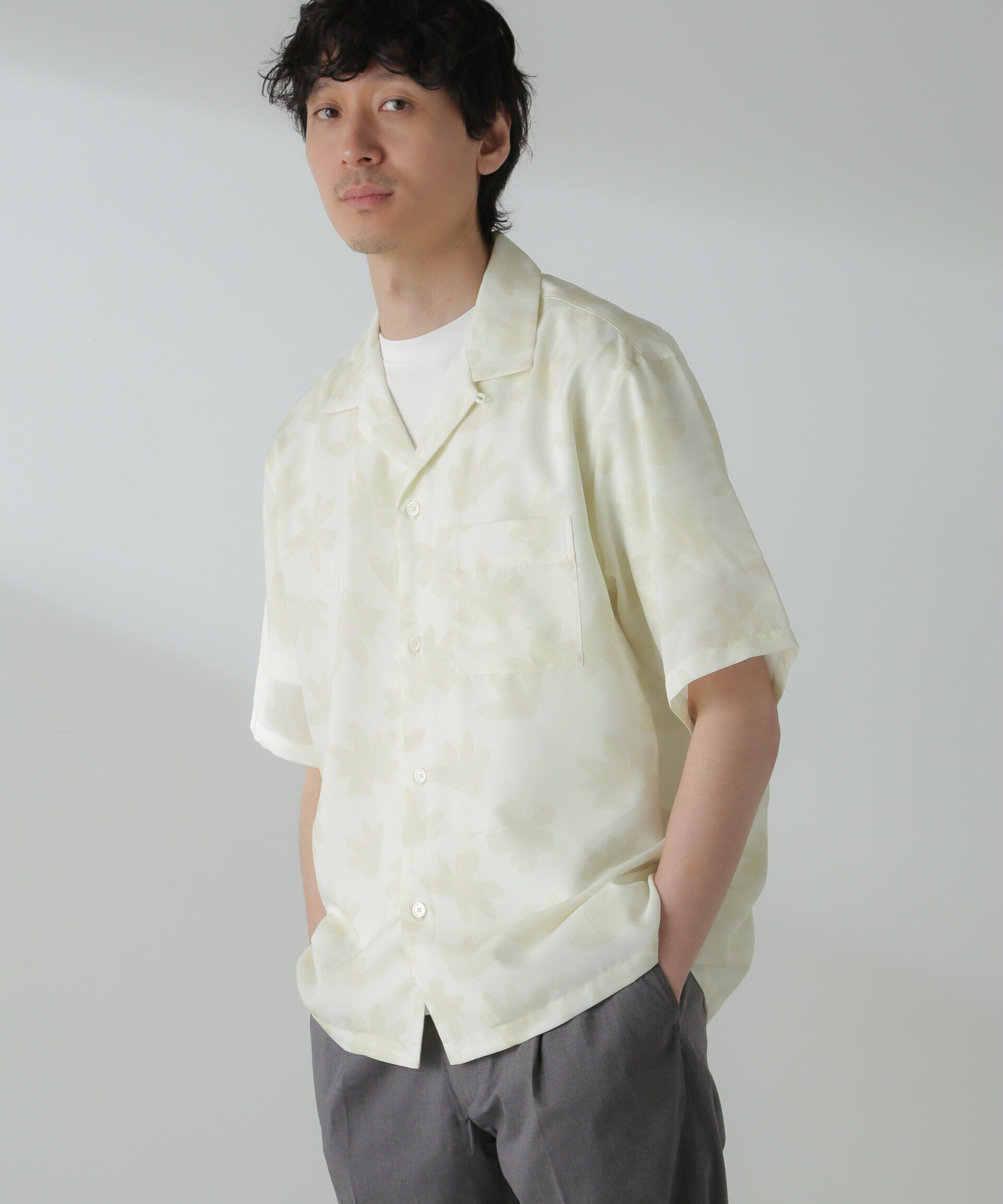 nano･universe「「HOOKANO」別注アロハシャツ」|シャツ・ブラウス|