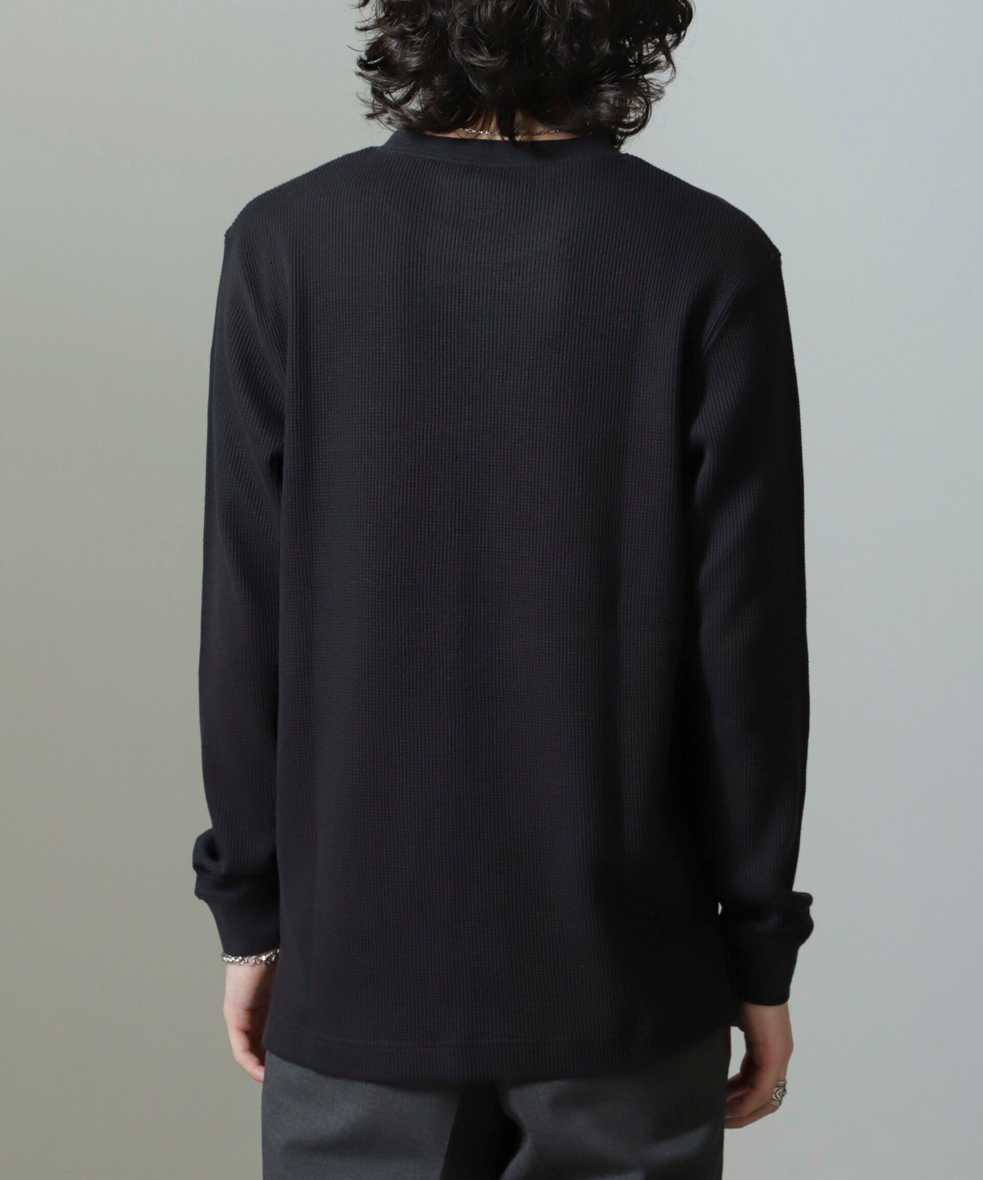 nano･universe「アンチスメルワッフルTシャツ 長袖」|Tシャツ・カットソー|