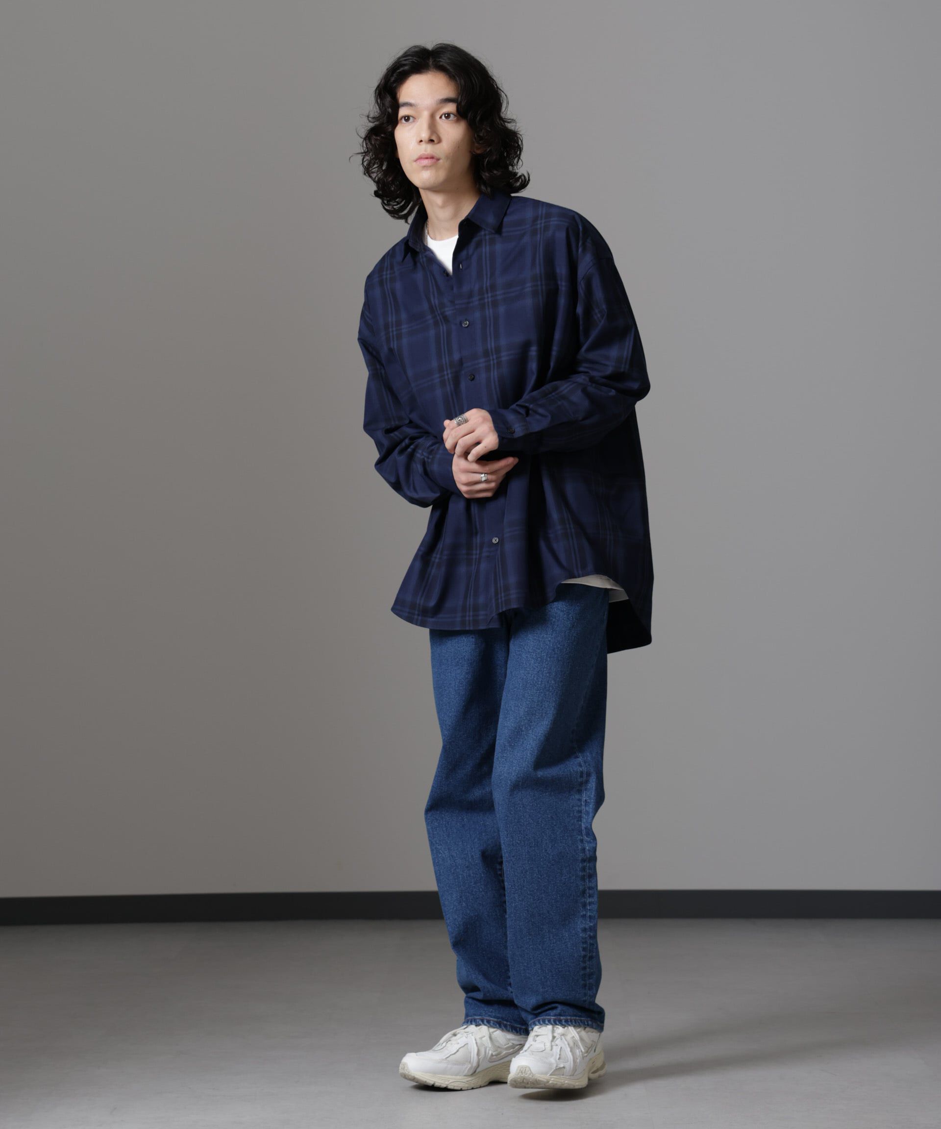 nano･universe「「MC」TIMELESS WARDROBE レギュラーフィットデニム 251」|チノ|