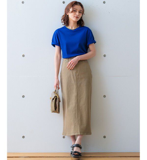 23区「【Oggi4月号掲載/洗える】23区DENIM ストレッチ デニムスカート」|スカート|
