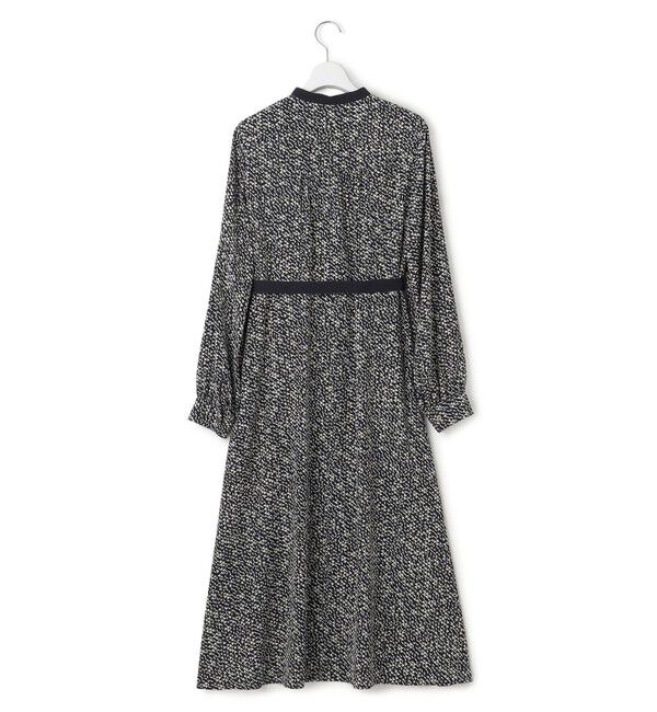 23区「【吸水速乾/UVケア/防シワ性】シャドージオメトリックプリント ワンピース」|ワンピース|