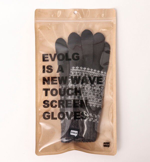 NOLLEY'S goodman「【EVOLG/エヴォログ】FLEUR ニットグローブ LET2365」|手袋|