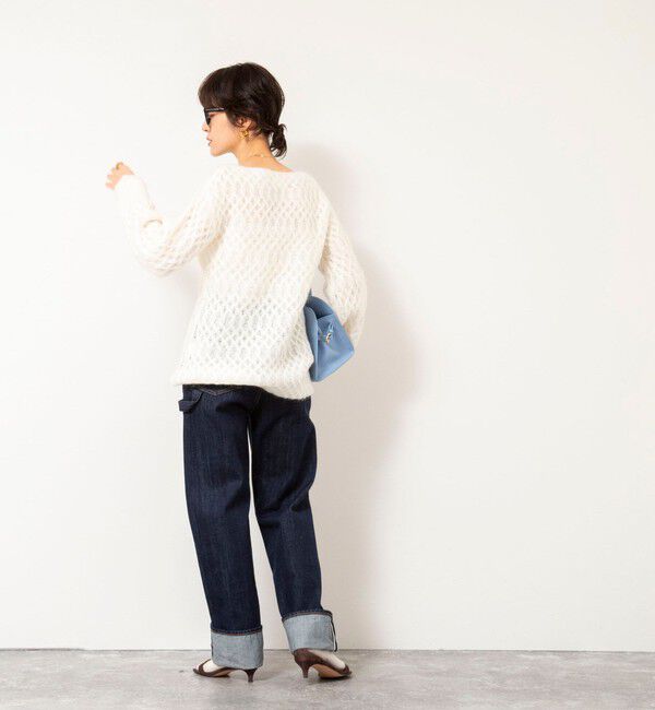 NOLLEY'S sophi「【WALANCE/ワランス】wool mohair cable boatneck top」|ニット・セーター|