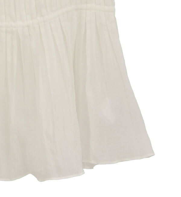 SOFFITTO「【ATELIER EDITION/アトリエ エディション 】 Shirring String Blouse」|キャミソール|