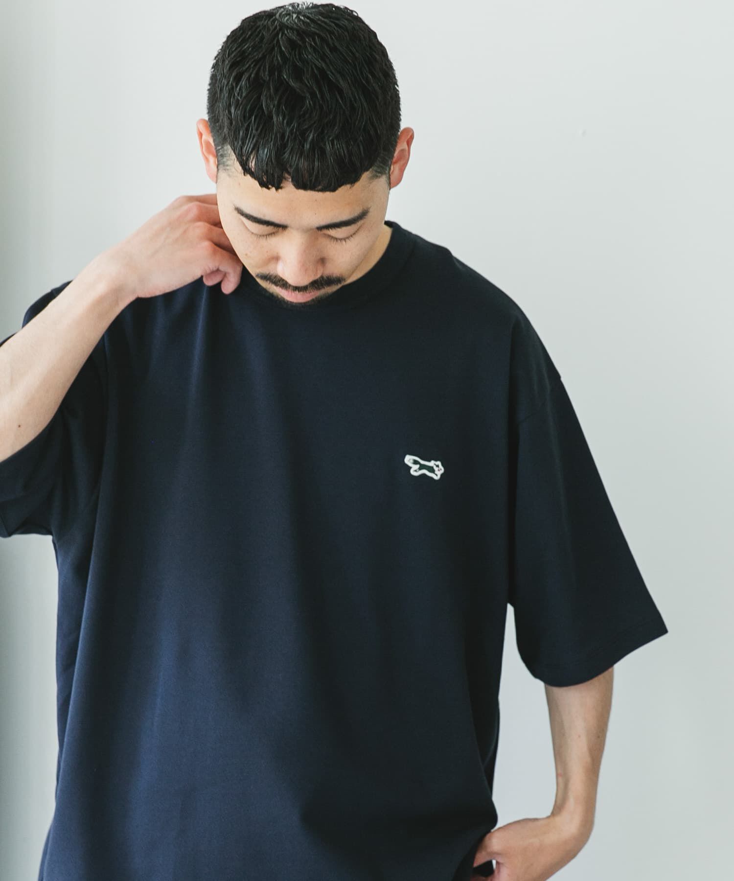 URBAN RESEARCH DOORS「『XLサイズ/WEB限定』『別注』PENNEYS&times;DOORS　THEFOX 鹿の子ショートスリーブT」|Tシャツ・カットソー|