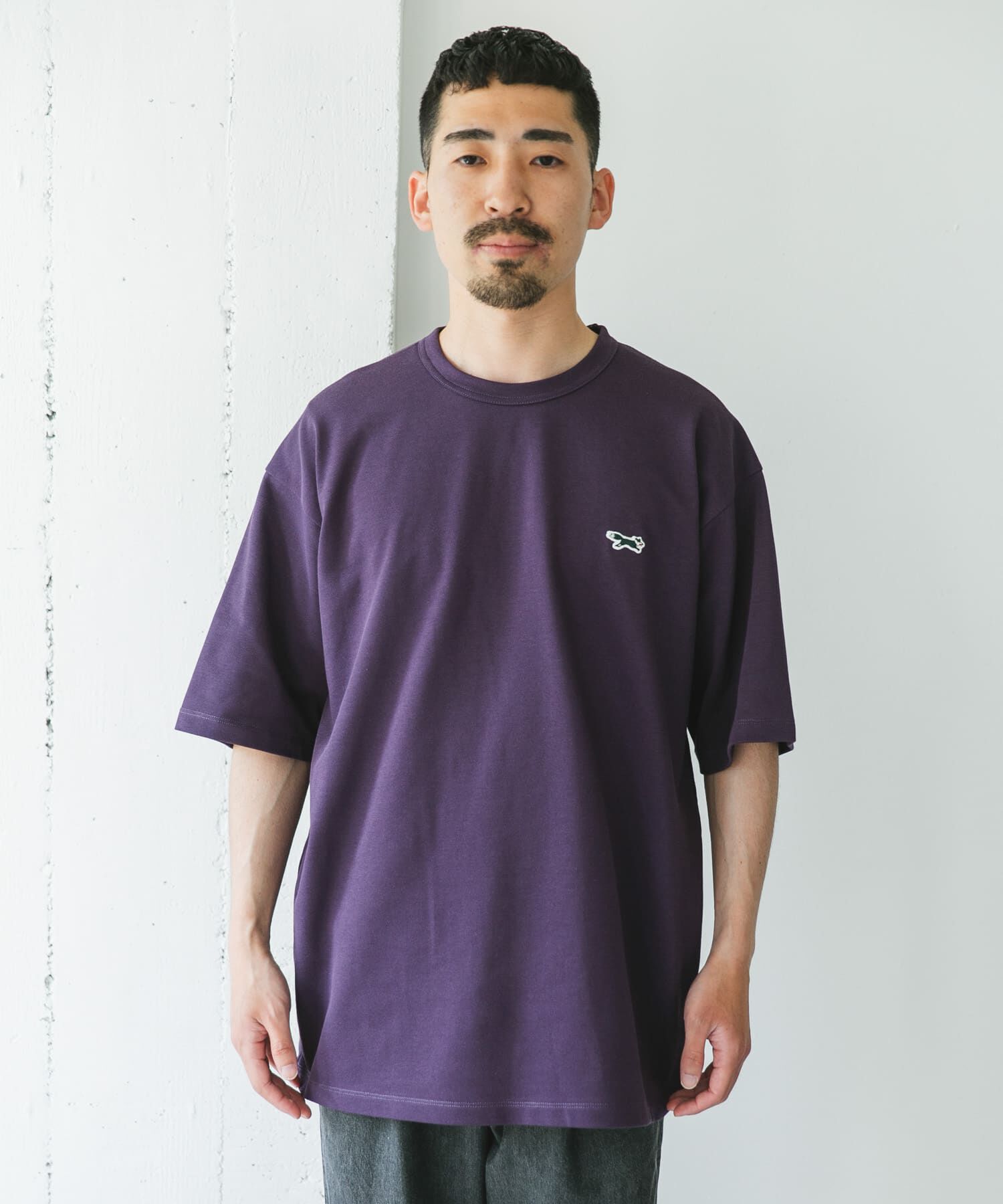 URBAN RESEARCH DOORS「『XLサイズ/WEB限定』『別注』PENNEYS&times;DOORS　THEFOX 鹿の子ショートスリーブT」|Tシャツ・カットソー|