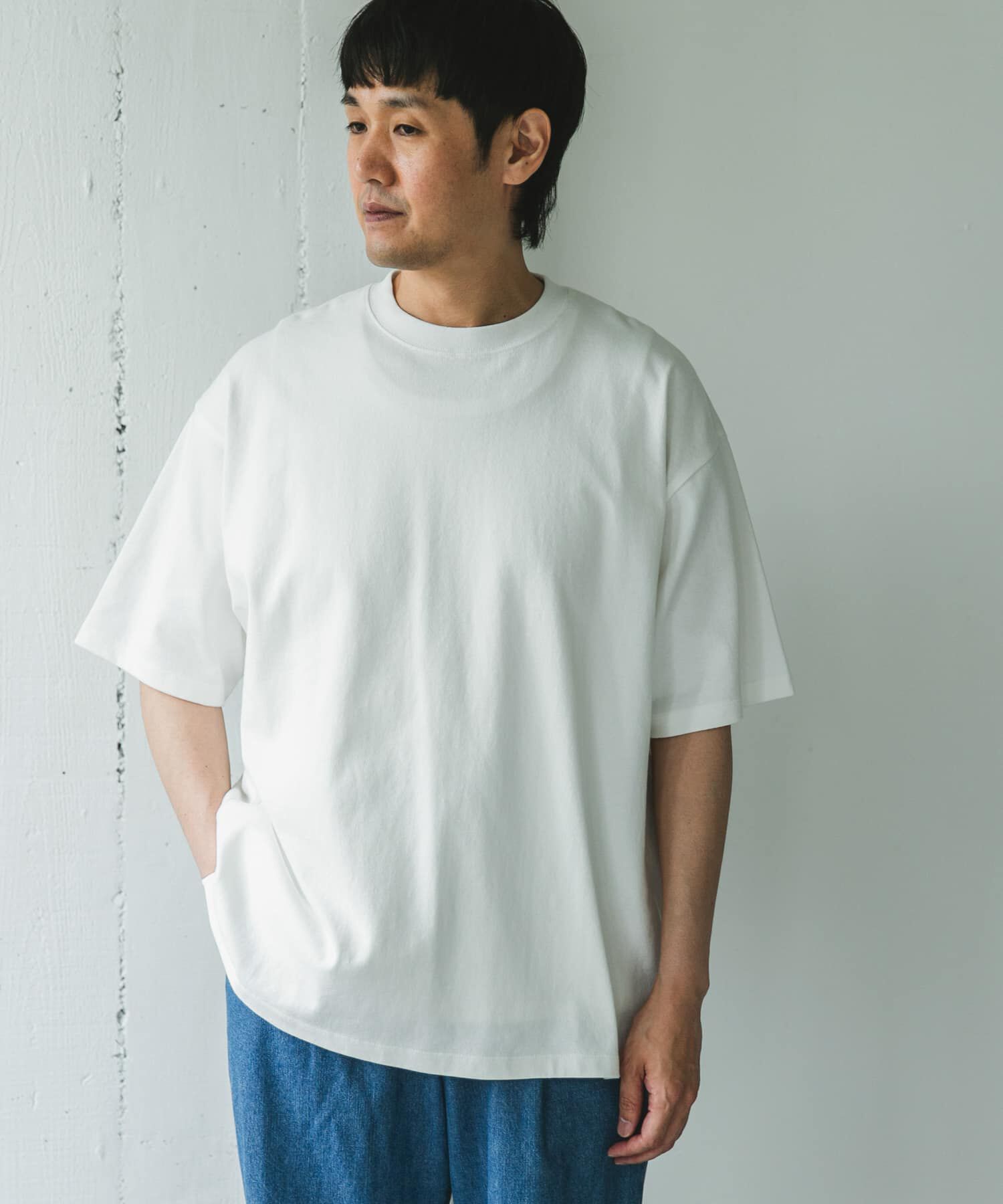 URBAN RESEARCH DOORS「10オンス クルーネックショートスリーブTシャツ」|Tシャツ・カットソー|