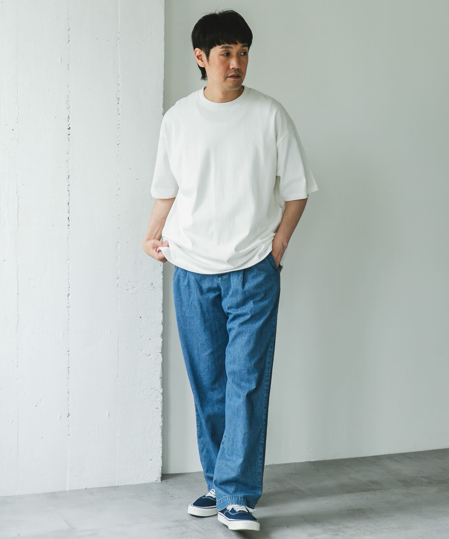 URBAN RESEARCH DOORS「10オンス クルーネックショートスリーブTシャツ」|Tシャツ・カットソー|