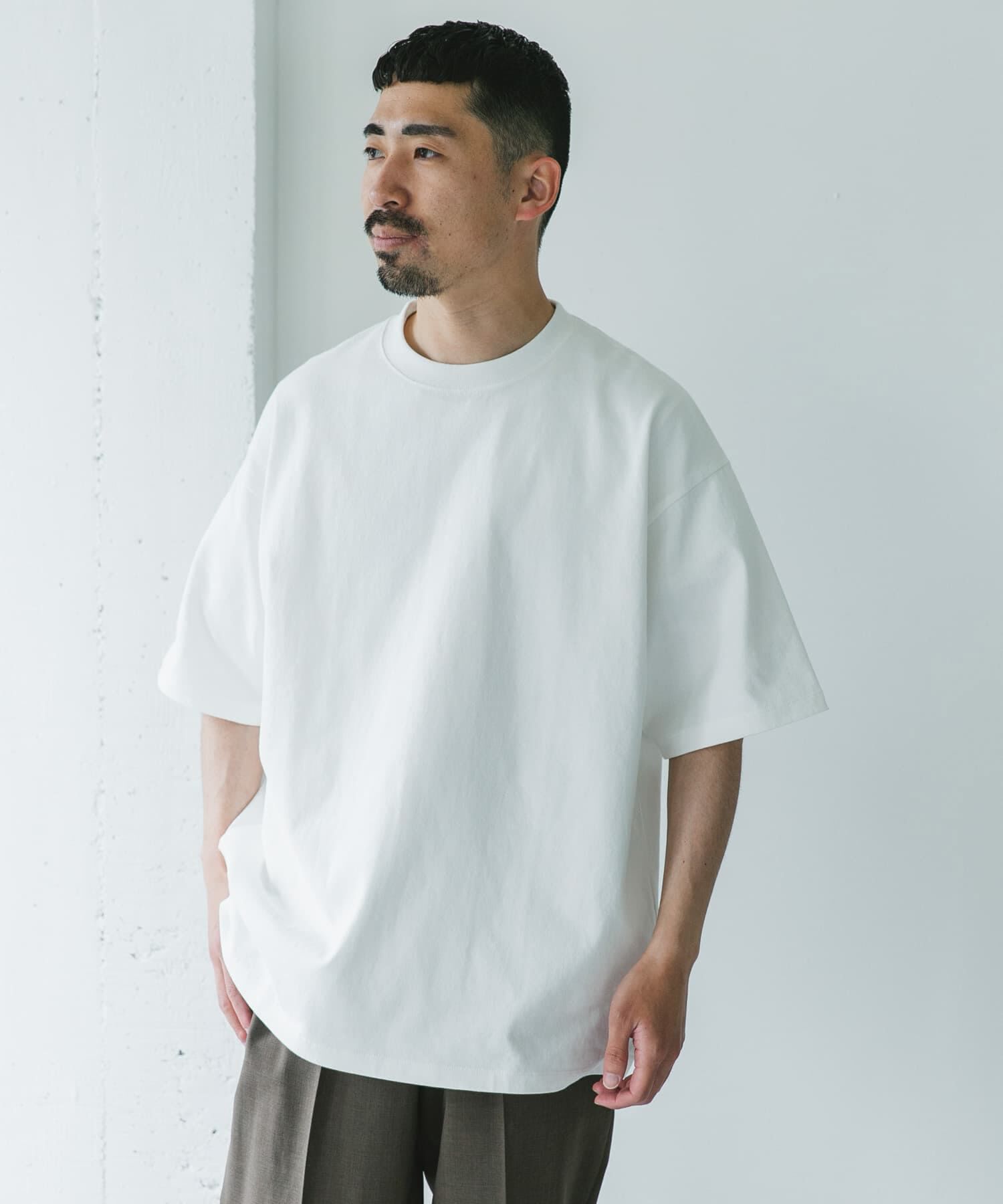 URBAN RESEARCH DOORS「10オンス クルーネックショートスリーブTシャツ」|Tシャツ・カットソー|
