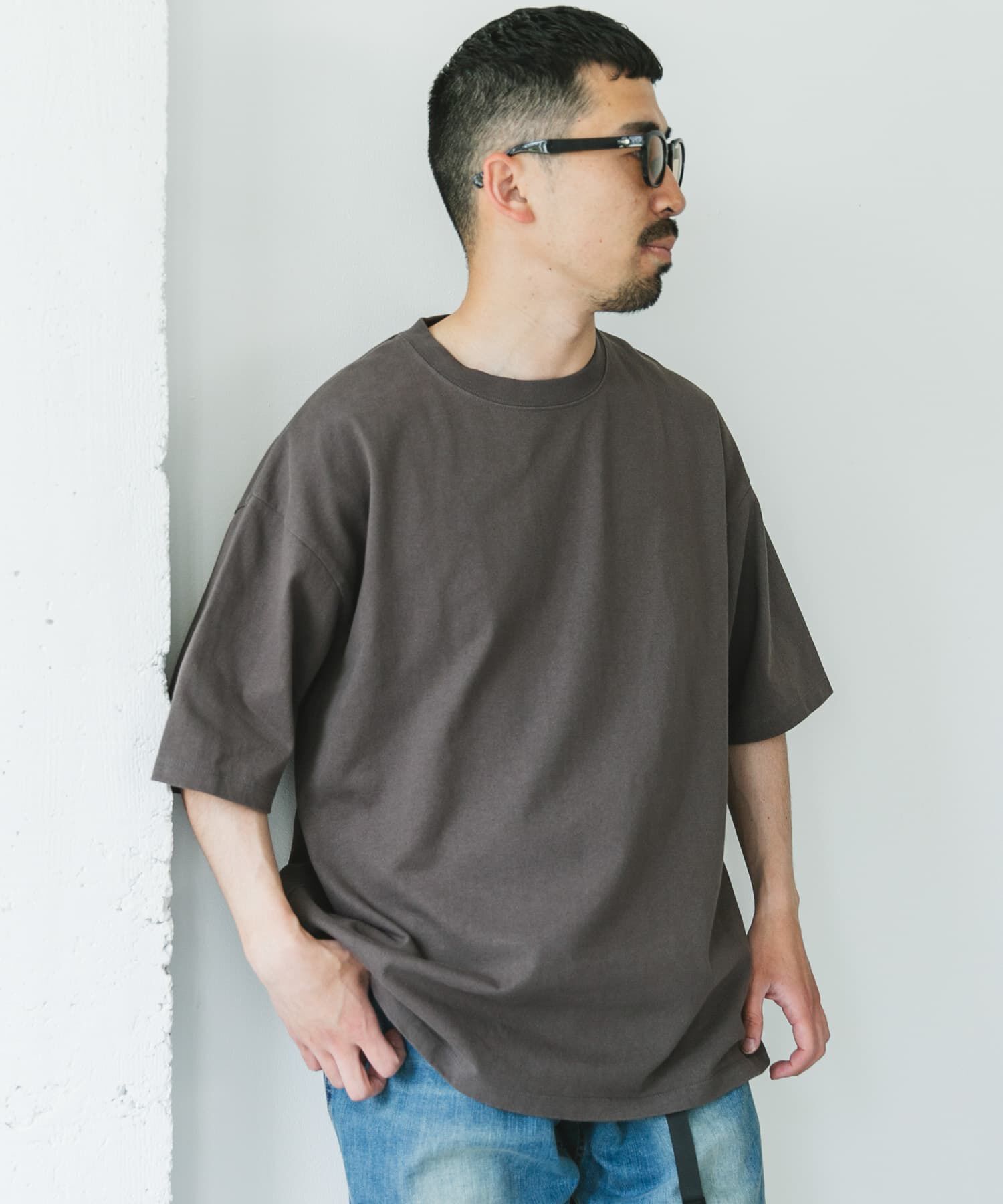 URBAN RESEARCH DOORS「10オンス クルーネックショートスリーブTシャツ」|Tシャツ・カットソー|