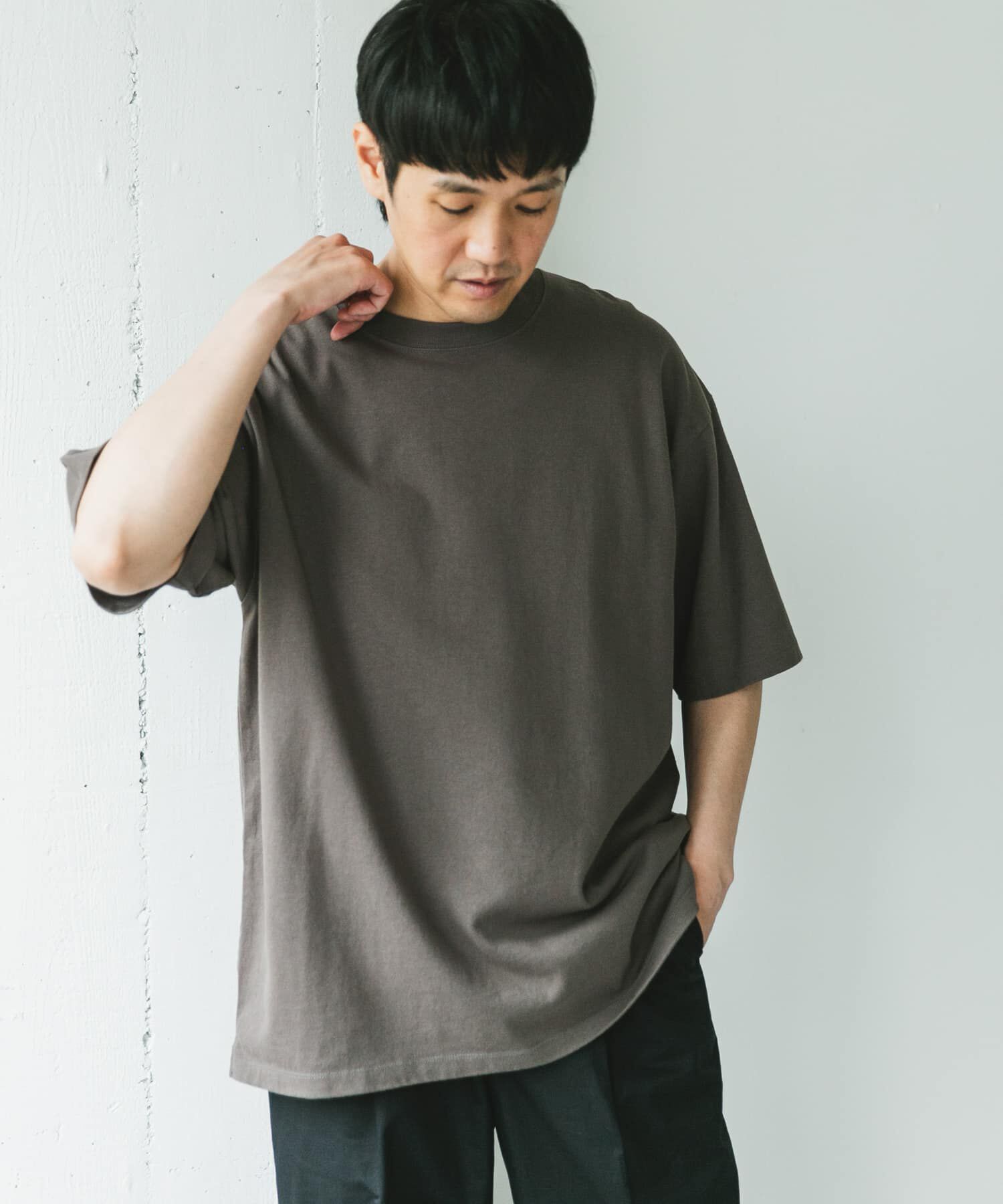 URBAN RESEARCH DOORS「10オンス クルーネックショートスリーブTシャツ」|Tシャツ・カットソー|